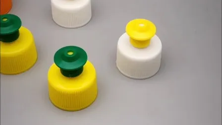 28/410 Disc Top Cap mit glänzendem Metallkragen